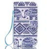 Ne touchez pas mon téléphone hibou tour Eiffel éléphant portefeuille étui en cuir PU pour iphone 8 7 Plus Galaxy S7 S7 Edge Note 7