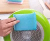 +new kitchen clean helper multicolor non stick oil magic washing dish cleaning sponge scouring pads cleaner eraser 4pcs/pack