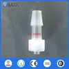 free shipping 100pcs/lot 1/4inch-Barb Female Luer Tapered Syringe Fitting (polyprop) ,Luer Lock Tapered Connector