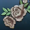 Beautiful Rose Flower Floral Collar Sew Patch Applique Badge Embroidered Bust Dress Handmade Craft Ornament Fabric Sticker SK793246232