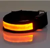 Night running safe led armband wearable Reflective Bands Flashing Arm Band Adjustable Nylon Band Wrist Strap Sports hand ring LED lightl