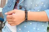 Free shipping Bracelet Guitar Pattern Alloy Leather Bracelet Jewelry Leather Hand Ring FB050 mix order 20 pieces a lot Charm Bracelets