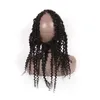 Indien 360 ​​Dentelle Frontale Avec Faisceaux Vague Profonde Bouclés 3 Pieceslot Vierge Cheveux Humains Pré Plumés Bébé Cheveux Dentelle Frontale Avec 2 Bund8050428