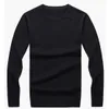 Wholesale 2017 new best-selling high-end casual fashion round neck men's polo sweater brand 100% cotton pullover men's sweater free shipping