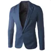 Мужские костюмы Blazers Оптовые - Бренда Небо Blue Men Costume Весов Homme 2022 Прибытие Мужская тонкая подходящая куртка стильный красный черный розовый костюм 3xL1