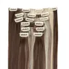 High quality long clip in hair extensions 7PCS 22inch 130g synthetic hair wavy curly thick for full head hair clips 3536629