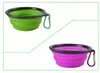 Cachorro Cat Travel Bowlsilicone Colapsible Alimentador Aguarda Alimentador De Água Portátil Para Pet Silicone