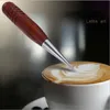 Barista Cappuccino Espresso Coffee Decorating Latte Art Pen Tamper Needle Penna creativa per decorare il caffè di alta qualità