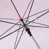 Прозрачный прозрачный EVC зонтик с длинной ручкой Rain Sun Umbrella Прозрачный красочный зонтик для непромокаемой свадебной фотографии для взрослых детей быстро