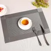 1pc 6 kleuren PVC Keuken Dinning Bamboe Tafel Placemats Tafelkleed Mat Manteles Individuals Doilies Cup Mats Coaster Pad