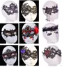 Modèles de vente chauds, masque pour les yeux en dentelle fait à la main sexy fête de Catwoman, masque de danse de discothèque, masque de soirée à thème, dentelle sexy, fête de Pâques dames demi-masque