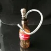 Nouveau Coke Sprite Verre Hotpot En Gros Bongs Brûleur À Huile Tuyaux Conduites D'eau Tuyau En Verre Huile Rigs Fumer Livraison Gratuite