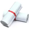 35 * 55 cm White Poly Mailer Wysyłka Plastikowe Torby Opakowania Produkty Poczta przez Kurier Schowek Materiały Mailing Samoprzylepny Pakiet Pakiet Lot Lot