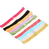 Wholesale-20pcs Baby Hair Headbands Foe Band Toddler Hår Elastiska Bands Kids Hairbands Barnens hårband Soft Bands