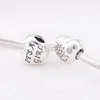 Andy Jewel 925 STERLING Gümüş Boncuklar Bebek Kız/Boy Charm Charms, Avrupa Pandora tarzı mücevher bilezikler kolye 791280pcz