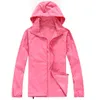 2018 Summer New Brand Women's Fast Torking Outdoor Casual Sports Vattentät UV Jackor Coats Windbreaker