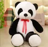 80/100 cm schattig groot panda knuffels gevulde pluche pp katoen dieren pop panda pop verjaardagscadeau