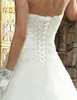 2017 Elegant Sexy Sweetheart Appliques Ball Gown Wedding Dresses With Beading Organza Plus Size Bridal Gowns Vestido De Novia BW03