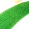 Jade Green Remy Rechte Tape in Hair Extensions 20pcs / Set Naadloze PU-tape in huid inslag goedkoop menselijk haar