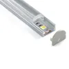 10 X 1M sets/lot 60 degree angle aluminium profile led strip and led extrusion for ceiling or recessed wall lights