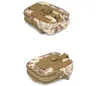 حامل أداة بولي متعدد الأغراض EDC Pouch Bag Camo Bag Military Nylon Fetity Tactical Pack Camping Heaking241W