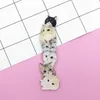 Wholesale- Acrylic Brooch Pins Cat Dog Giraffe Brooches Women Men Jewelry Shoes Package Clothes Accessories Japan Harajuku Badges