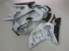 Низкая цена moto часть обтекатели для Yamaha YZF R6 98 99 00 01 02 классический белый черный обтекатель комплект YZFR6 1998-2002 OT49