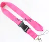 Couleur pure! Lanyard Keychain Key Chain ID Badge support pour téléphone portable Neck Strap vert et magenta. livraison gratuite