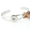 Nyaste designen Ginger Snap Silver Guld Armband Snap Buttons NOOSA Chunks Armband For Women Fit 18mm Snap Charm Smycken