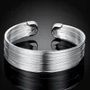 Wholesale - Retail lowest price Christmas gift, free shipping, new 925 silver fashion Bracelet B023