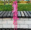 90 cm kunstmatige hangende wijnstok nep gebladerte bloemblad tuin decoraties slinger planten planten home decor (35 inch lengte) 8 kleuren g62549