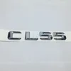 Auto Kofferbak Embleem Badge Chrome Letters Sticker Voor Mercedes Benz AMG C CLK CLS Klasse C43 C55 CL55 CLK55 CLS63264h