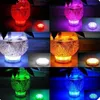 50 pz/lotto multicolore RGB LED sommergibile impermeabile base vaso floreale LED luce per la decorazione di eventi della festa nuziale