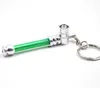 TOPPUFF wholesale alluminum mini smoking pipe keychain ultra-small portable vaporizer shisha mouth tips pipe cleaners