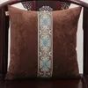 Luxe Patchwork Kant Fluwelen Kussenhoes Kerstmiskust Kussen Sofa Stoel Kussen Europees Amerikaans Stijl Lumbale Ondersteuning Kussen