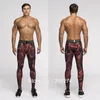 Calças de compressão dos homens correndo esportes jogging collants basquete ginásio calças compridas fitness leggings magros 5650328