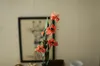 5 cores PE Atacado Real Toque artificial Pequena Flor Bouquets PE Euro Estilo Crisântemo 50 pçs / lote Casa Jardim e Decorações de Casamento