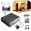 Freeshipping 12V سيارة ميني موتوكيكلي ستيريو مكبر للصوت الصمام USB / SD لاعب رقمي MP3