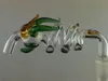 Wholesale hot sell Glass Hookah Accessories Dragon shape spiral glass walk the plank TY806