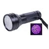 Torches 51 LEDS Blacklight LED LED Ultraviolet Flashlipt 395NM 5W Detector Hunter