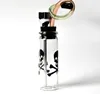 Mode Mini Transparent Glas Kristall Shisha Wasserschlauch Wasserrad