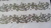 30st Lot Fix Rhinestone Iron on Heat Transfers Sticker Lace Motif Applique för ärm2816