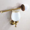 Nova Chegada Europeia Europeu Acessórios Banheiro Antique Bronze Toilet Holder-Bath Produtos Produtos de Alta Qualidade Bronze Antique Tumbler