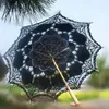 Cotton embroidery Antique lace umbrella Parasols for wedding bride bridesmaid po props 12pcs lot wholes5953031