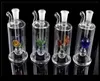 Les tuyaux en verre multicolores envoient des accessoires, des conduites d'eau bongs en verre hooakahs deux fonctions pour les plates-formes pétrolières bongs en verre