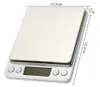 2000g/0.1g Digital Scale Kitchen Cooking Measure Tools Stainless Steel Electronic Weight LCD Electronic Bench Weight Scale