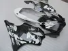 Anpassa Motorcykel Fairing Kit för Honda CBR600 F4I 04 05 06 07 Vit Svart injektionsfeor Ange CBR600F4I 2004 2006 2007