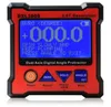 Freeshipping Professional Protractor Digital Inclinometer Dual Axis Level Mått Box Vinkel Linjal 0,01 Upplösning Uppladdningsbar