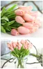 Högkvalitativ Fake Artificial Silk Tulips Flores Artificiales Buketter Parti Artificiella Blommor Hem Bröllopsdekoration Bridal Flowers