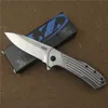 Folding Knife ZERO TOLERANCE 0801 Ball Bearing Pocket Tactical Knife D2 Blade Utility Outdoor Camping Hunting Survival Knife Hand Tool